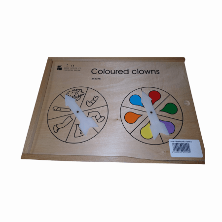 gekleurde clowns